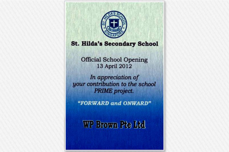St. Hilda's Secondary School Appreciation, 2012